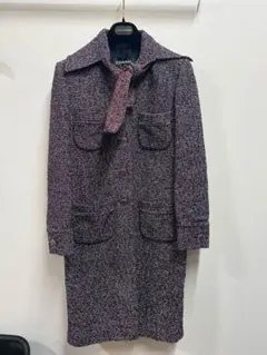 未使用 シャネル コート 38 共布、ハンガー、ガーメント有 - メルカリ