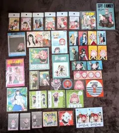 SPY×FAMILY スパイファミリー　非売品カード他　グッズ　42点セット