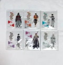活撃　刀剣乱舞　東京ドームシティコラボ　アクリルキーホルダー　6点