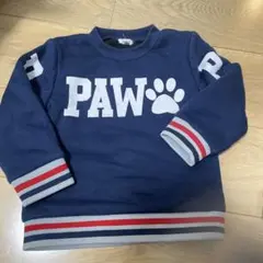 CLOSHI PAWプリント トレーナー 100