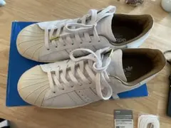 試着のみ adidas スーパースター 80s Edifice別注 27.0 白