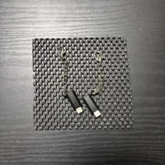 USBタイプCからライトニング　変換コネクタ 2個セット チェーン付き