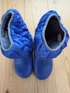 クロックス Crocs スノーブーツ 19cm 青