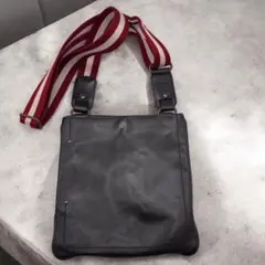 BALLY バリー トレインスポッティング サコッシュ ダークブラウン レザー