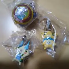 妖怪ウォッチ めじるしアクセサリー コマさん コマじろう 零式　3個セット