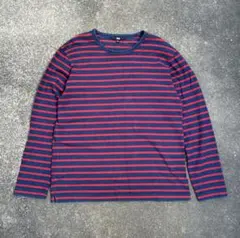00’s old uniqlo ボーダーロンT フェード
