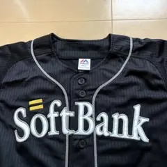 新品保管品！福岡ソフトバンクホークス高橋選手 47 ユニフォームmajestic