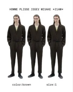ISSEY MIYAKE HOMME PLISSÉ オールインワン HOMME PLISSÉ ISSEY MIYAKE SPRING SUMMER 2025 コレクション 25