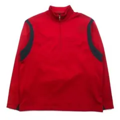 NIKE GOLF ハーフジップ トラックジャケット ジャージ L レッド