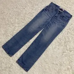 美品　リーバイス　アースミュージックコラボ　ストレートデニム　日本製　綿　L相当のサムネイル