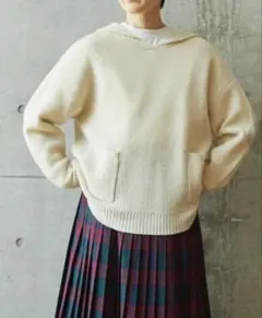 parici ラムウールセーラープルオーバーのサムネイル