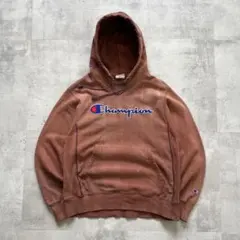 一点物Boro　鬼フェード　ボロ　パーカー　褪色　ワッペン　ロゴ　ヘビーウェイト