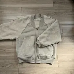 Wcloset リバーシブル ボアジャケット ベージュ
