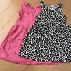 H&M ノースリーブワンピース 2枚セット 98/104