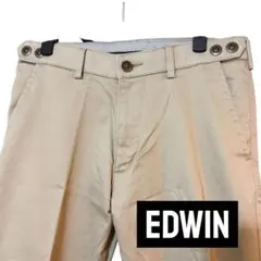 EDWIN エドウィン　ベージュ チノパン K50303 W76アジャスター機能