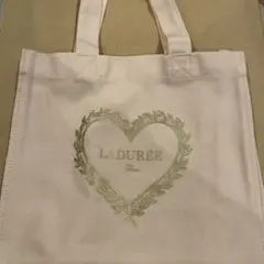 LADUREE Paris トートバッグ ピンク ハート パリ　ラデュレ　エコのサムネイル
