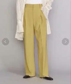 ユナイテッドアローズ ワイドパンツ センタープレス