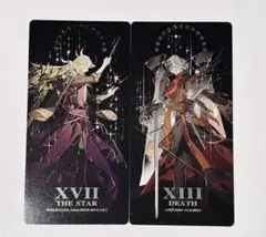 fgo star影法師 カルナ&アルジュナ タロットカード 6枚セット FGO STAR影法師 タロットカード カルナ＆アルジュナ - メルカリ