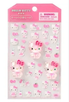 ハローキティ オーロラ立体シールのサムネイル