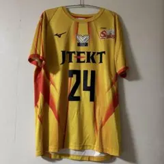 ジェイテクト2024-25 レプリカユニフォーム 小川智大BEES'GOLD