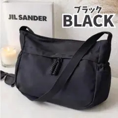 753 大容量 ショルダーバッグ 黒 A4対応 メッセンジャー 軽量 通勤 通学