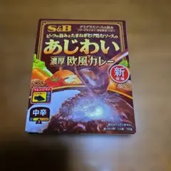 S&B あじわい濃厚欧風カレー 中辛 150gのサムネイル