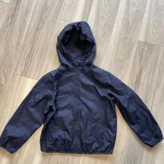 UNIQLO ポケッタブルパーカー 120 ネイビー