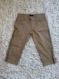 MATERIAL GIRL マテリアルガール ハーフパンツ ベージュ M