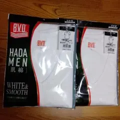 B.V.D. 　V首半袖Tシャツ 2枚セット 　(Lサイズ)のサムネイル