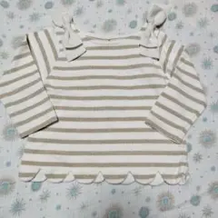 petit main ストライプTシャツ 100