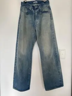 auralee 24aw SELVEDGE FADED DENIM PANTS
