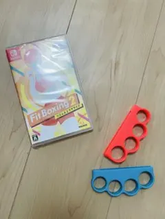 ほぼ新品★Nintendo Switch Fit Boxing2+専用グリップ