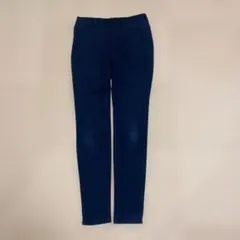 ユニクロ　レディース　ヒートテック ウルトラストレッチ デニムレギンスパンツ M