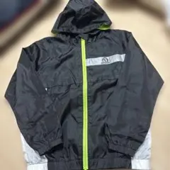 OUTDOOR フード付きナイロンジャケット ブラック 新品未使用 150