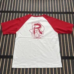 バックプリント配色ラグランTシャツのサムネイル