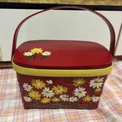 Caro-Nan カロナン　バスケット　カゴ　バッグ　鏡付き　アンティーク