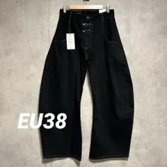 ZZARA トグルボタン バレルフィットパンツ EU46 ファイヤーマンパンツ 