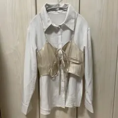 earth music&ecology シャツ ビスチェ セットのサムネイル