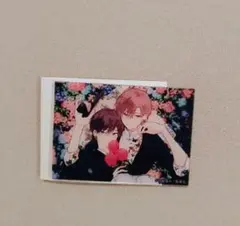 ハレルヤベイビー　アクリルカード　3巻表紙イラスト　都&冬夏