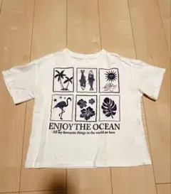 ZARA キッズ 半袖Tシャツ ホワイト 130cmのサムネイル