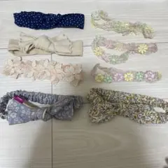 ベビーヘアバンド　赤ちゃん　ヘアアクセ　リボン