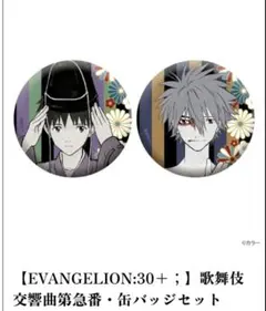 EVANGELION:30+；缶バッジセット