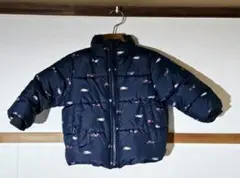 petit main 中綿ジャケット　車 ネイビー　90サイズ