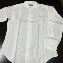 ZARA MAN ホワイト ストライプ 長袖シャツ