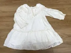 韓国　刺繍ワンピース　チュニック