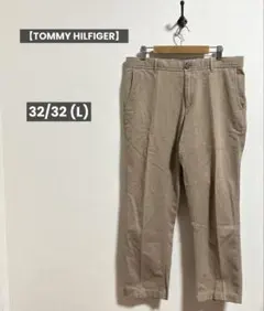 トミーヒルフィガー メンズ ワークパンツ 32/32 (L) カスタムフィット