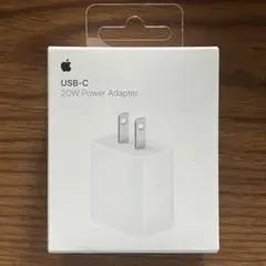 APPLE 純正　正規品　エディオン購入　20W USB-C電源アダプタ