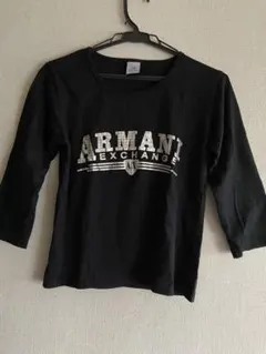 ARMANI EXCHANGE A/X 黒 長袖カットソー
