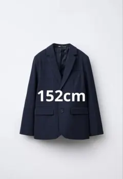 ZARA 男の子　スーツ　上下セット　ワイシャツ付き　150cm 紺