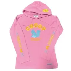 y2k 平成レトロ　CHOOP ピンク フードパーカー　Archive 00s